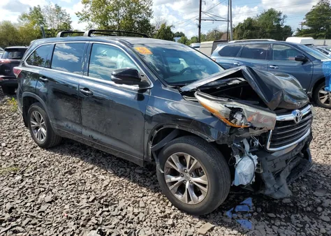 2015 Toyota Highlander Le from USA, damaged, VIN 5TDBKRFHXFS167539